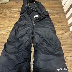 Columbia Kids Black Snow Bibs